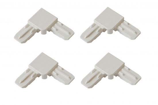 Уголки для москитных сеток пластик цвет белый