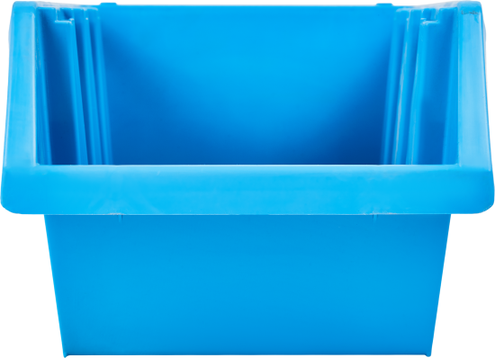 Лоток для метизов Accurate пластик 280x185x150 мм синий