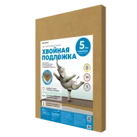 Подложка под напольное покрытие звукоизоляционная Хвойная 5 мм 7 м²