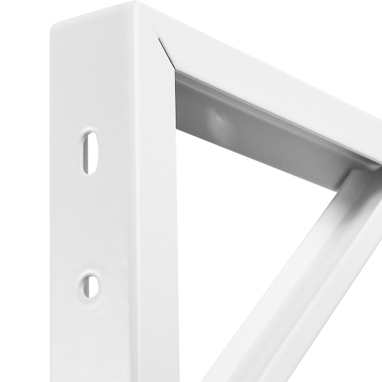 Кронштейн Forta 18x40 см нагрузка до 70 кг цвет белый