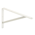 Кронштейн Dolmen 26.8x40 см нагрузка до 60 кг цвет белый