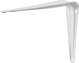 Кронштейн Normo 15x20 см нагрузка до 15 кг цвет белый