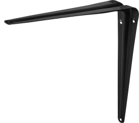 Кронштейн Normo 25x30 см нагрузка до 20 кг цвет черный
