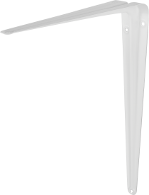 Кронштейн Normo 25x30 см нагрузка до 20 кг цвет белый
