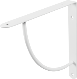 Кронштейн Bi Bop 23x23 см нагрузка до 40 кг цвет белый