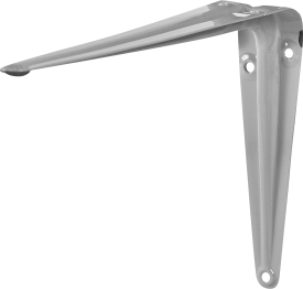 Кронштейн Normo 20x25 см нагрузка до 18 кг цвет серый