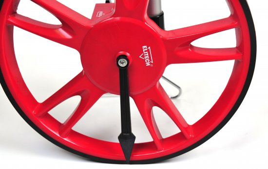 Колесо измерительное механическое Elitech 2210.000800 318 мм дальность измерения до 99999.9 м