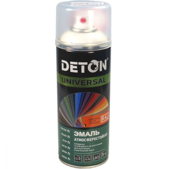 Универсальная аэрозольная эмаль Deton UNIVERSAL