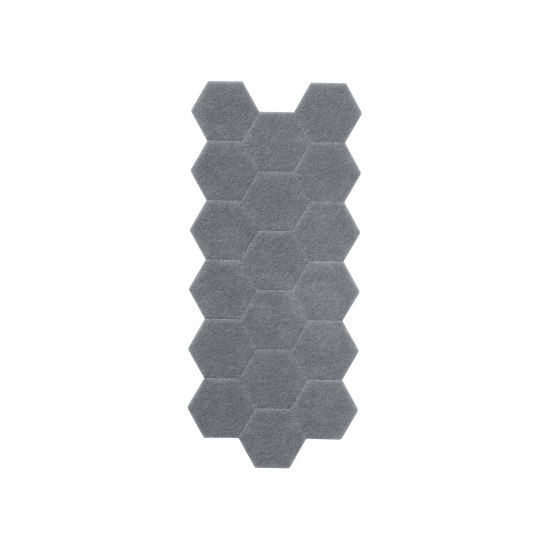 Набор накладок 2 мм, фетр, 175 шт.