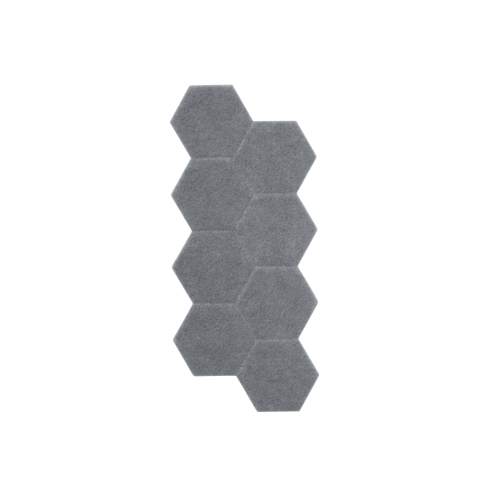 Набор накладок 2 мм, фетр, 175 шт.