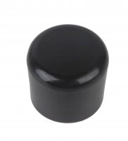 Насадка пластик 30 мм, цвет черный, 4 шт.