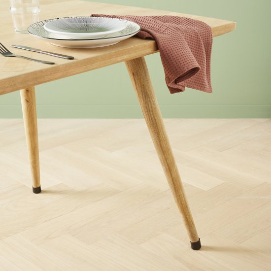 Насадка пластик 30 мм, цвет черный, 4 шт.