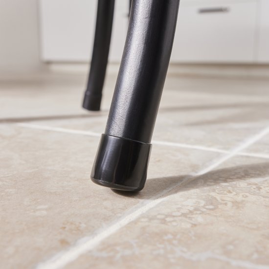 Насадка пластик 30 мм, цвет черный, 4 шт.