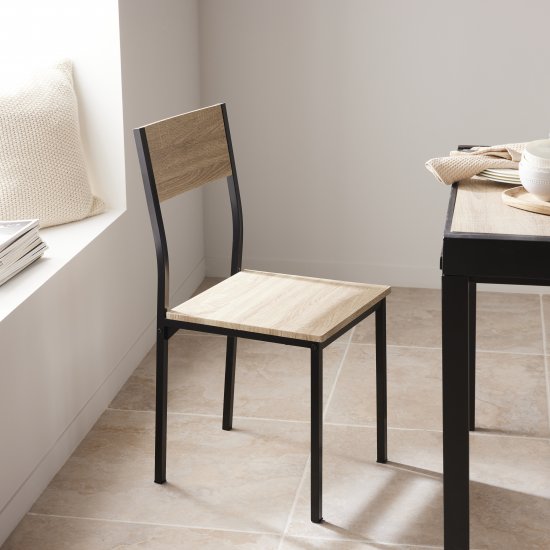 Насадка пластик 21x21 мм, цвет черный, 4 шт.