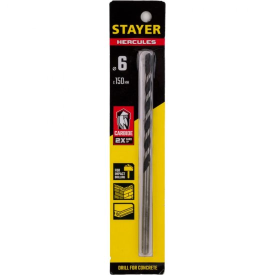 Сверло по бетону STAYER Professional Hercules