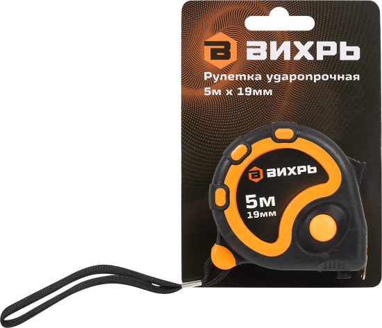 Рулетка Вихрь 73/11/1/2 5 м x 19 мм