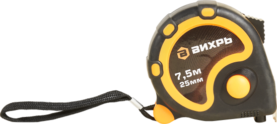 Рулетка Вихрь 7.5 м x 25 мм