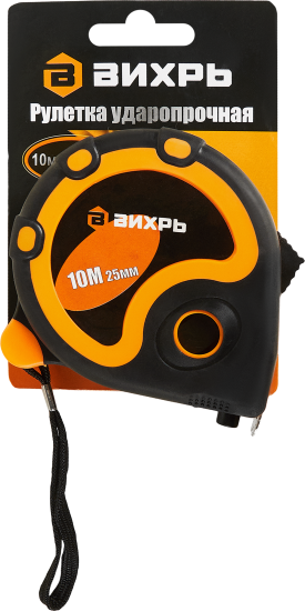 Рулетка Вихрь 10 м x 25 мм