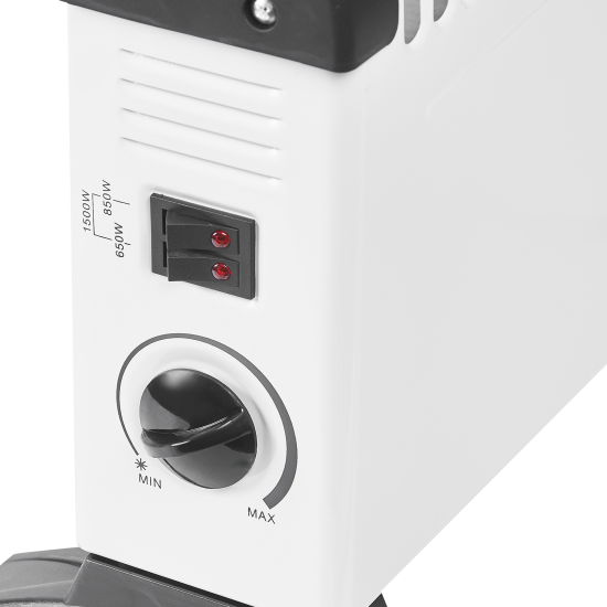 Конвектор электрический Monlan MPO-15 с механическим термостатом 1500 Вт цвет серый