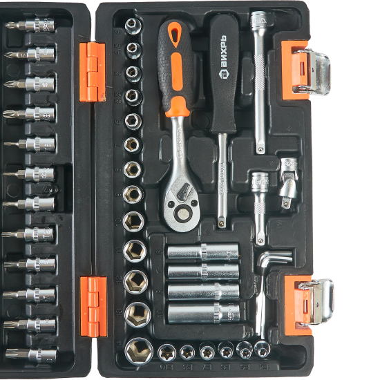 Набор инструментов ручных Вихрь 73/6/7/2, 57 предметов