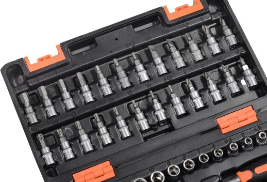 Набор инструментов ручных Вихрь 73/6/7/2, 57 предметов