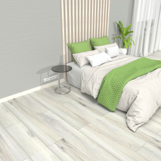 SPC плитка «Дуб Флай» 33 класс 4 фаски толщина 3.5 мм 2.5 м²