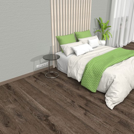 SPC плитка «Дуб Броудпик» 43 класс 4 фаски толщина 5 мм 1.83 м²