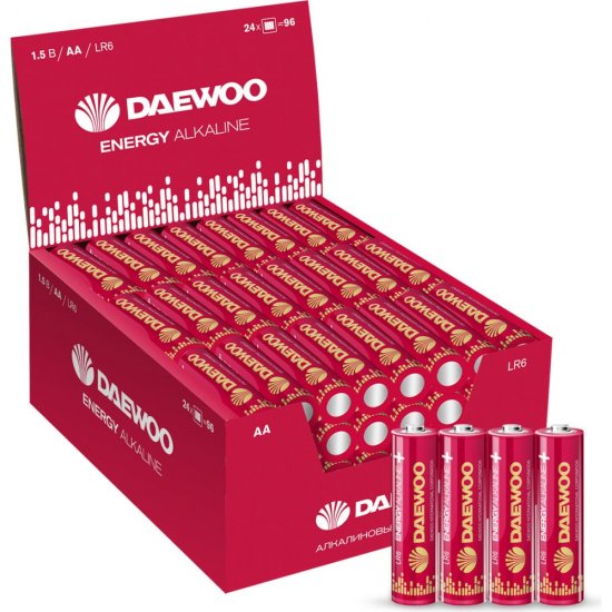 Алкалиновая батарейка DAEWOO ENERGY Alkaline 2021