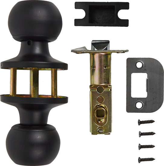 Ручка-кноб 6072-05-BLM цвет черный