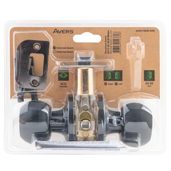 Ручка-кноб 6072-05-BLM цвет черный