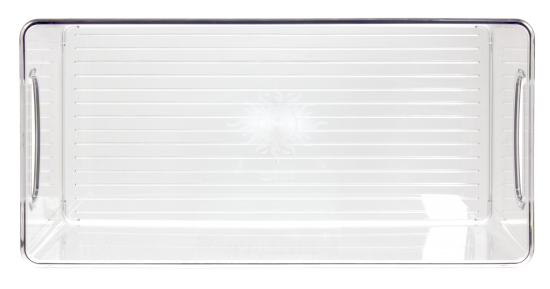 Емкость для холодильника 1 отсек Delinia LM 15.2x12.7x31.23 см пластик цвет прозрачный