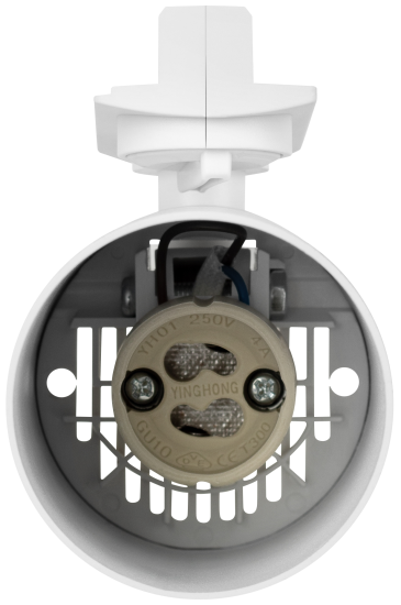 Трековый светильник Эра TR39-GU10 WH 15 Вт однофазный 0.75м² цвет белый