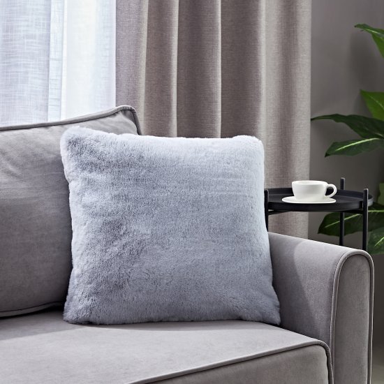 Подушка Inspire Swanny 45x45 см цвет светло-серый Granit 5