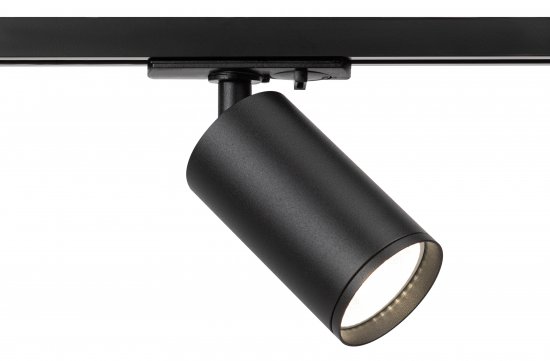 Трековый светильник спот ЭРА TR39 GU10 под лампу однофазный цвет черный