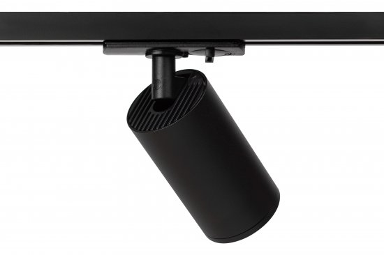 Трековый светильник спот ЭРА TR39 GU10 под лампу однофазный цвет черный