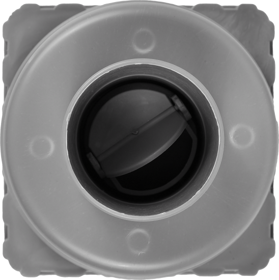 Трап для душа Berges Stock комбинированный затвор вертикальный слив 100x100x50 мм полипропилен