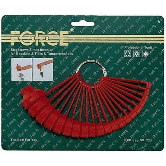 Набор для измерения размеров звёздочек FORCE 5201
