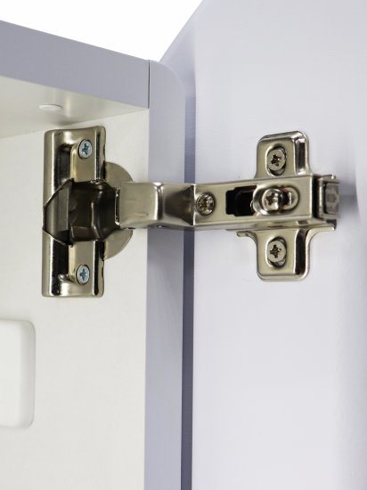 Шкаф зеркальный подвесной Time с подсветкой 60x60 см цвет белый