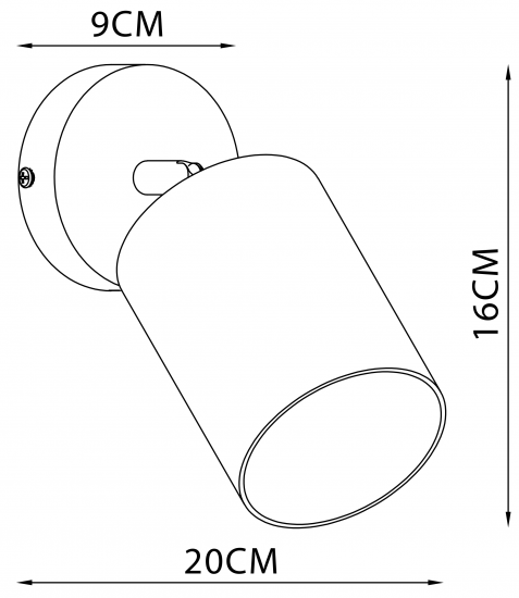 Настенный светильник Inspire Amber 1xE27 46 Вт цвет белый