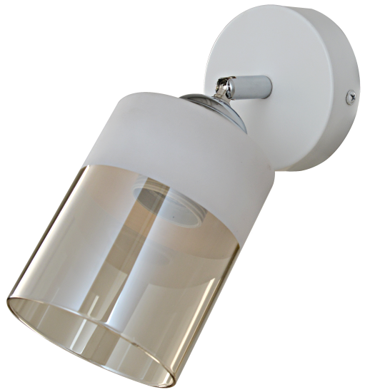 Настенный светильник Inspire Amber 1xE27 46 Вт цвет белый