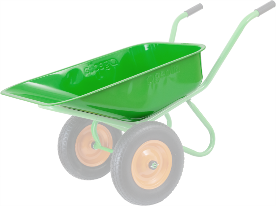 Кузов для тачки Geolia 110 л сталь зелёный