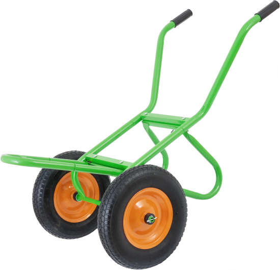 Рама для садовой тачки с двумя колёсами Geolia до 320 кг сталь