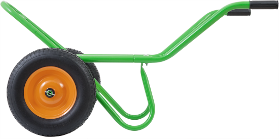 Рама для садовой тачки с двумя колёсами Geolia до 320 кг сталь