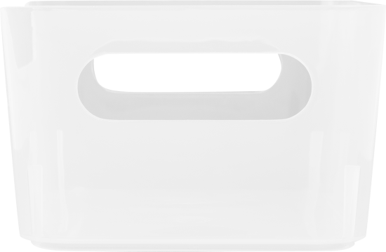 Корзина для хранения Scandi 17x7.5x12 см полипропилен цвет прозрачный