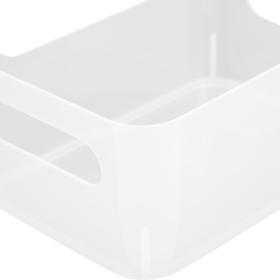 Корзина для хранения Scandi 17x7.5x12 см полипропилен цвет прозрачный