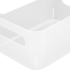 Корзина для хранения Scandi 17x7.5x12 см полипропилен цвет прозрачный