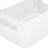 Корзина для хранения Scandi 17x7.5x12 см полипропилен цвет прозрачный