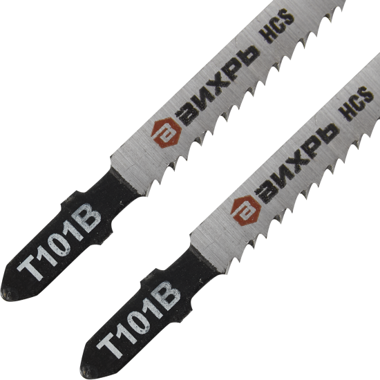 Пилка для лобзика по ламинату Вихрь Т101В чистый рез, 2 шт.