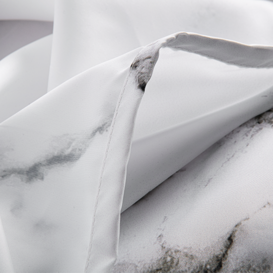 Штора для ванной Vidage Агатти 180x200 см полиэстер цвет белый