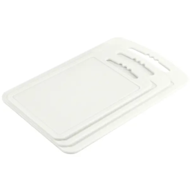Разделочная доска Martika 31.9x20.2x1.7 см полипропилен цвет белый 3 шт